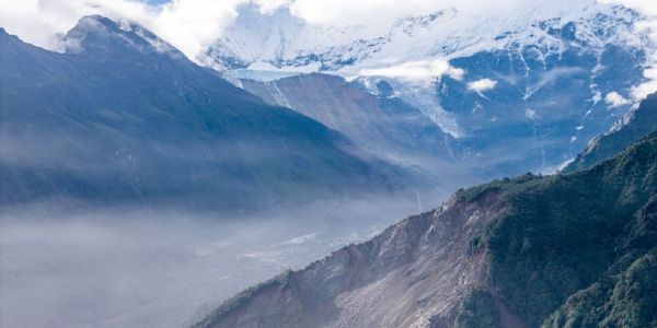 चीन से नेपाल को प्राप्त सेटेलाइट तस्वीर चीन से नेपाल को प्राप्त सेटेलाइट तस्वीर