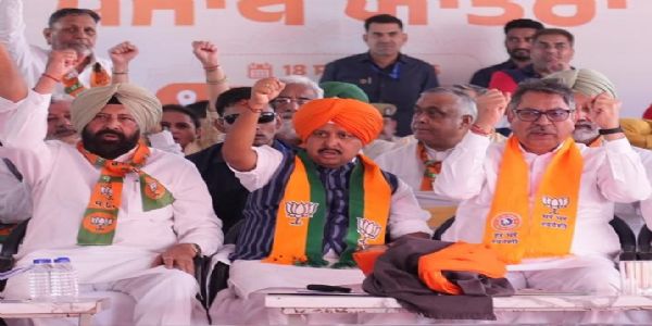 भाजपा के राष्ट्रीय अध्यक्ष नितिन नबीन पंजाब के पठानकोट से नशा मुक्त पंजाब यात्रा शुरू करते हुए भाजपा के राष्ट्रीय अध्यक्ष नितिन नबीन पंजाब के पठानकोट से नशा मुक्त पंजाब यात्रा शुरू करते हुए