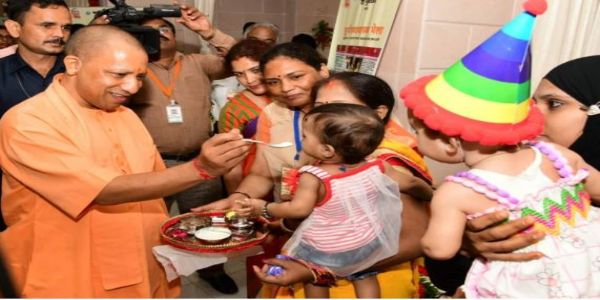 राष्ट्रीय पोषण माह पर विशेष : योगी सरकार के प्रयासों से यूपी के नौनिहालों की बढ़ रही कद-काठी