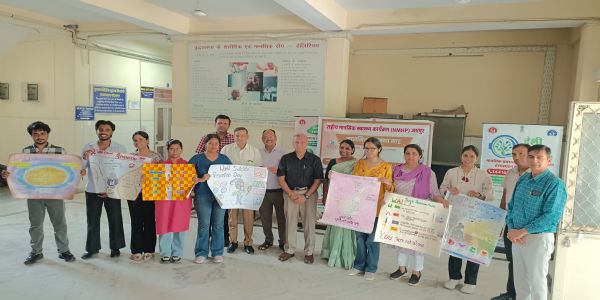 मानसिक स्वास्थ्य जागरूकता को लेकर पोस्टर प्रतियोगिता आयोजित
