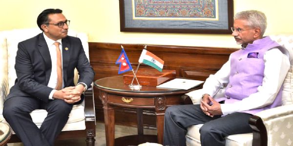नेपाल के वित्त मंत्री स्वर्णिम वाग्ले ने भारतीय विदेश मंत्री एस. जयशंकर से की मुलाकात, आर्थिक सहयोग पर हुई चर्चा