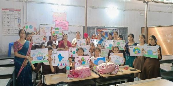 ग्वालियरः “सेवा-संकल्प अभियान”- रंगों और शब्दों में साकार हुआ मेरे सपनों का भारत