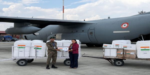 भारत ने नेपाल को 11 टन और राहत सामग्री भेजी