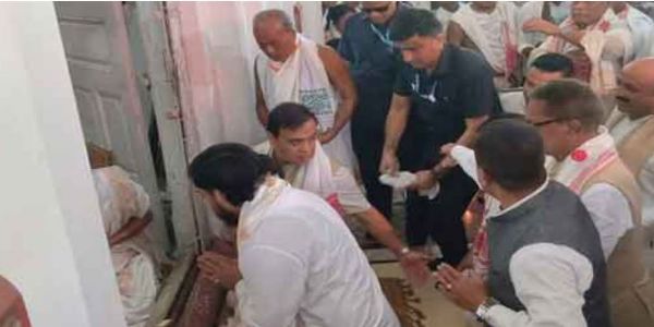 बंगाल में असम के मुख्यमंत्री का ऐलान -ऐतिहासिक मधुपुर सत्रा पर्यटन केंद्र के रूप में हाेगा विकसित