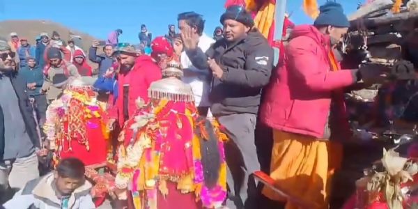 शीला समुंद्र पहुंची मां नंदा की बड़ी जात
