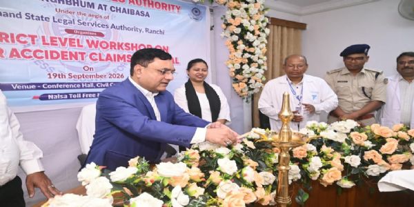 सड़क दुर्घटना के पीड़ितों को मुआवजा दिलाने काे लेकर कार्यशाला आयोजित