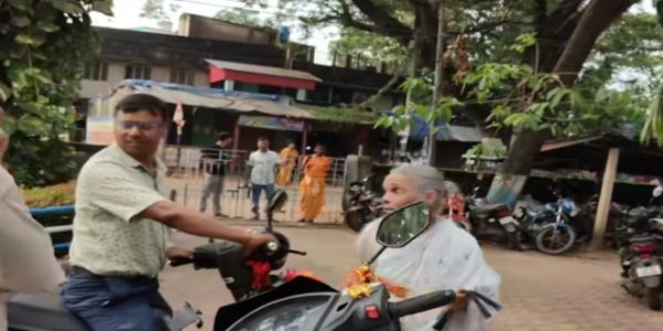 वृद्धा से साढ़े तीन लाख रुपये की छिनतई, बाइक सवार दो आरोपित फरार