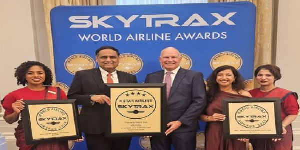 एयर इंडिया को स्काईट्रैक्स वर्ल्ड एयरलाइन अवार्ड्स एयर इंडिया को स्काईट्रैक्स वर्ल्ड एयरलाइन अवार्ड्स