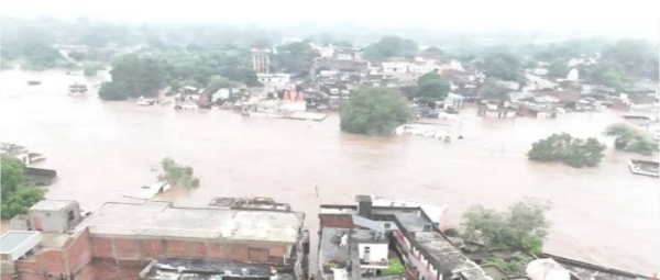 फोटो बाढ़ की