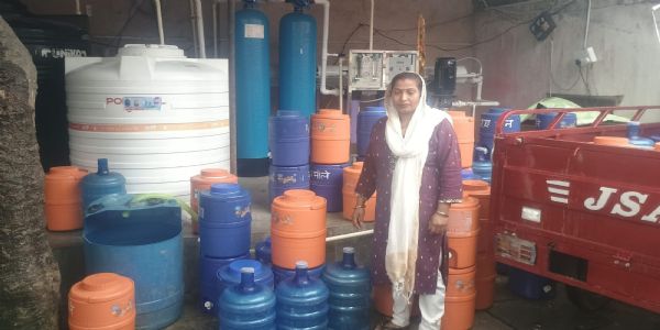 सीएम युवा योजना से मिली नई पहचान, साधना ने खड़ा किया सफल वाटर प्लांट व्यवसाय