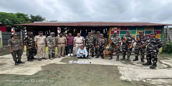 भारत-नेपाल सीमा पर संदिग्ध ब्राउन शुगर बरामद, एक हिरासत में