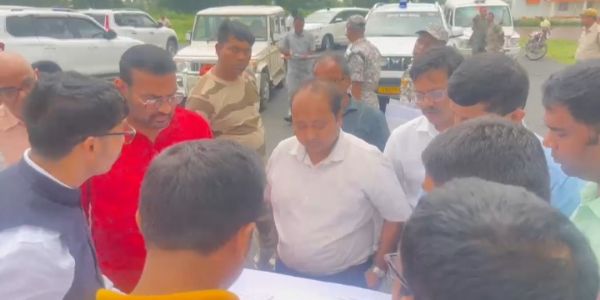 जल्द शुरू होगा मालदा हवाई अड्डा, विधायक अम्लान भादुड़ी ने किया निरीक्षण