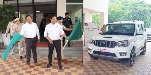 गुरुग्राम: महिला सुरक्षा के लिए पुलिस को मिली चार नई स्कॉर्पियो गाड़ी
