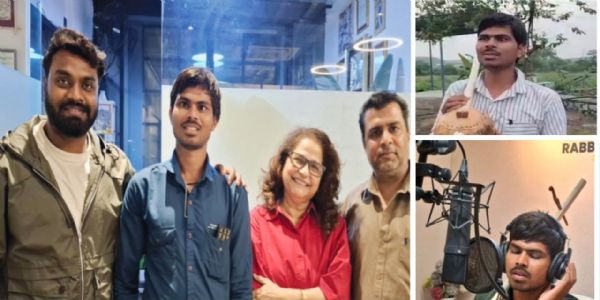 सागर: जन्म से दृष्टिबाधित सुनील सिंह ने अपनी सुरीली आवाज से 
