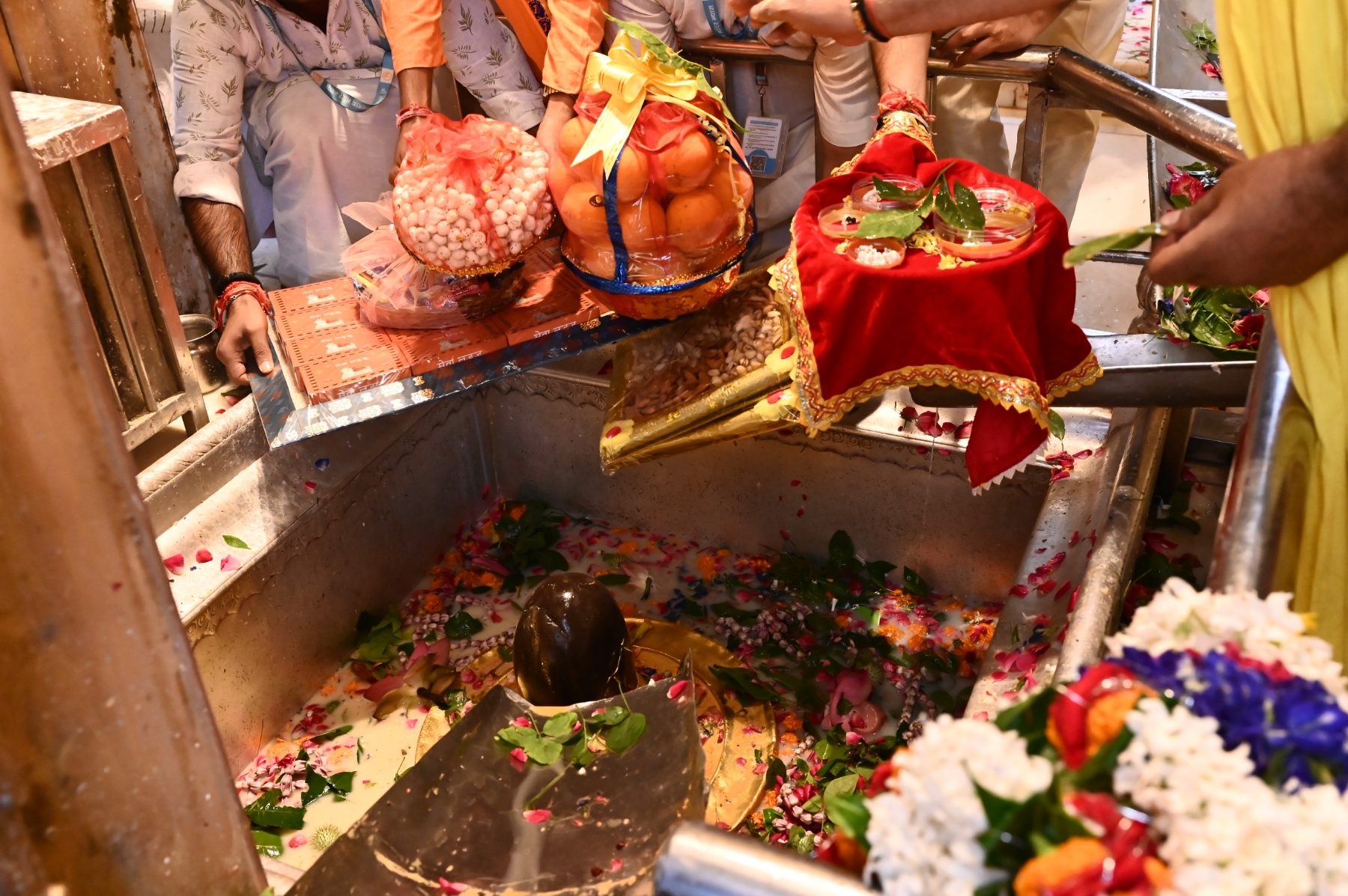 काशी विश्वनाथ धाम में लड्डू गोपाल जी का उपहार काशी विश्वनाथ धाम में लड्डू गोपाल जी का उपहार