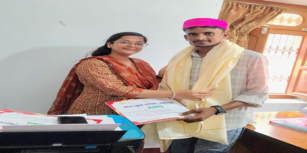 सात हजार से अधिक युवाओं को वीबीवाईएलडी से जोड़कर टिंकु मैथिल ने बढ़ाया जिले का मान