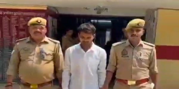 सुलतानपुर : पचीस हजार का इनामी बदमाश गिरफ्तार, जेल