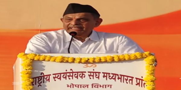 (लीड)संघ के सरकार्यवाह होसबाले बोले-हर संकट के बाद उठ खड़ा हुआ भारत, जागृत समाज की शक्ति दिखाने का आह्वान
