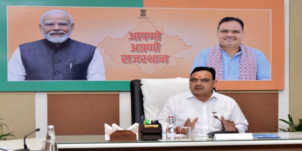 मुख्यमंत्री भजनलाल शर्मा के नेतृत्व में राजस्थान में जल सुरक्षा का महाअभियान