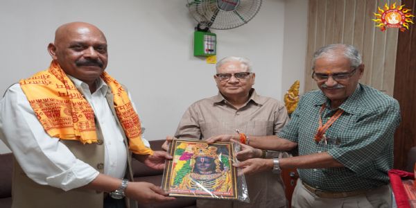 एयर मार्शल (रिटायर्ड) जितेंद्र मिश्रा का स्वागत