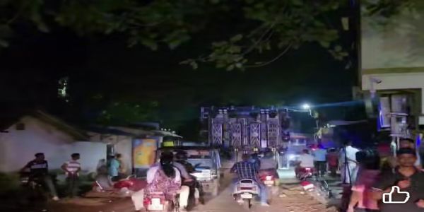 गणेश विसर्जन जुलूस के दौरान दो पक्ष भिड़े, चापड़ से हमला और मारपीट में तीन युवक घायल