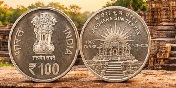 गुजरात के मोढेरा सूर्य मंदिर की 1000 साल की गौरवगाथा को राष्ट्रीय सम्मान, जारी होगा ₹100 का स्मारक सिक्का