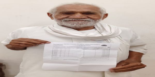सिरसा: सेवानिवृत्त सैनिक ने 85 साल की उम्र में हासिल की एमए की डिग्री