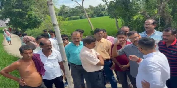 वर्षों से जलजमाव और निकासी की समस्या, समाधान के लिए शुरू हुआ सरकारी सर्वेक्षण