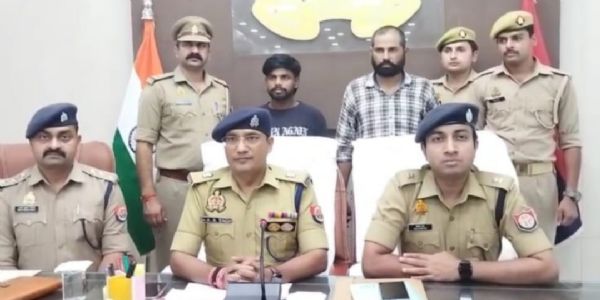 अस्पताल के पास फायरिंग के मामले में फरार दो आराेपित गिरफ्तार
