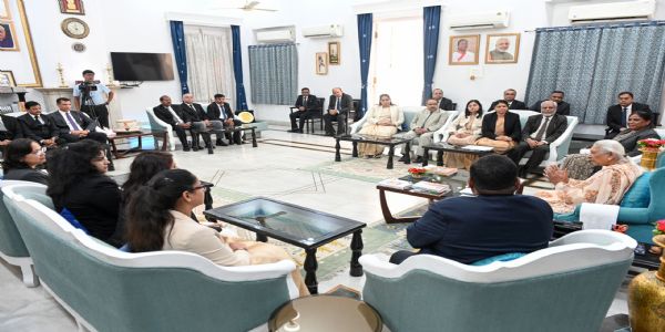 राज्यपाल ने न्यायिक दायित्वों के निर्वहन के संबंध में दिये आवश्यक सुझाव व मार्गदर्शन