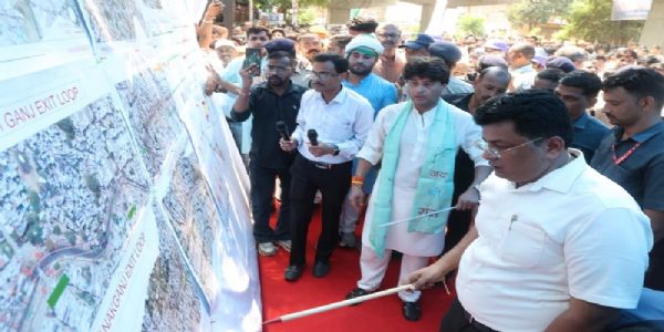 केन्द्रीय मंत्री सिंधिया ने ग्वालियर में किया निर्माणाधीन एलिवेटेड रोड फेज-2 का निरीक्षण