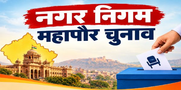 राजस्थान के सात नगर निगमों में महापौर का फैसला, भाजपा छह और कांग्रेस एक पर काबिज