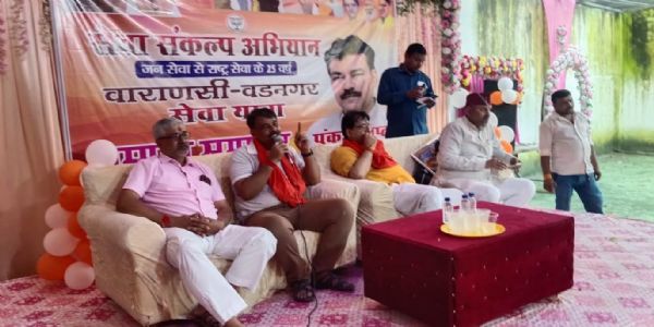 काशी के गंगाजल से मोदी जी की जन्मस्थली का जलाभिषेक सनातन आस्था और राष्ट्र सेवा के संगम का प्रतीक : अनुराग अवस्थी