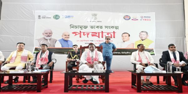 असम में नशा विरोधी अभियान को मिला व्यापक जनसमर्थन, तिनसुकिया में राज्यपाल ने पदयात्रा का किया नेतृत्व