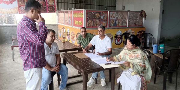 हिसार : अग्रोहा में तेल टैंकरों से अवैध तेल निकालने की शिकायत पर सीएम फ्लाइंग की रेड