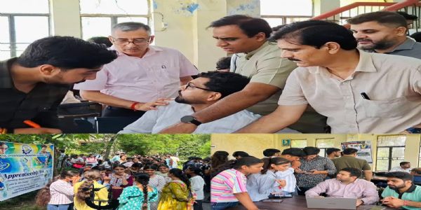 कठुआ में अप्रेंटिसशिप मेले का आयोजन, 350 युवाओं ने लिया भाग