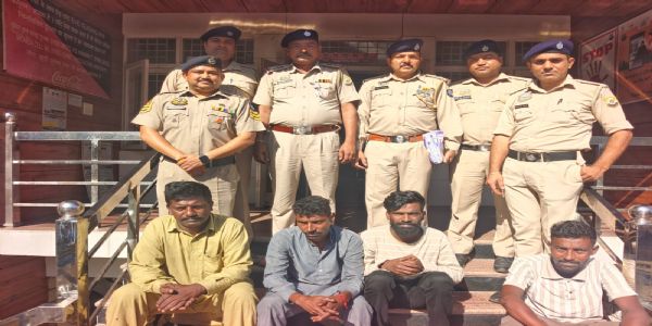 कांगड़ा पुलिस ने फरार चल रहे 5 उद्घोषित अपराधी किए गिरफ्तार