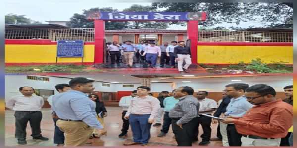 कलेक्टर-एसपी ने बस्तर दशहरा के प्रमुख स्थलों की व्यवस्थाओं का किया निरीक्षण