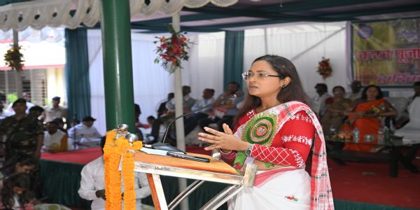 करम पर्व प्रकृति, संस्कृति और सामुदायिक जीवन-दर्शन से जुड़ने का अवसर : शिल्पी नेहा तिर्की