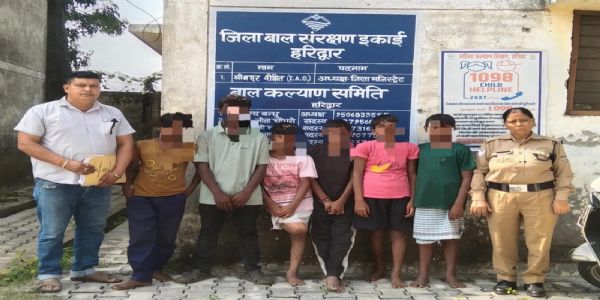 एएचटीयू ने छह बालकों को किया सुरक्षित रेस्क्यू