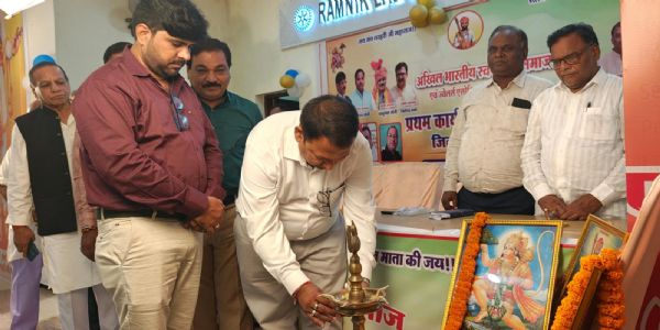 स्वर्णकार समाज के सम्मेलन में सामाजिक विकास का लिया गया संकल्प