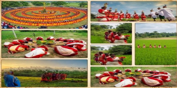 करम पर्व पर प्रकृति, खेती और भाई-बहन के स्नेह की अनूठी परंपरा