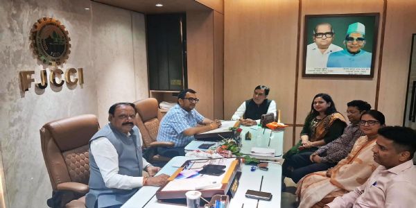 ट्रांसपोर्टनगर को जल्द चालू करने के लिए चेंबर अध्यक्ष ने की विभागीय सचिव से बात