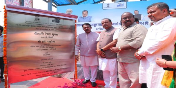 दिल्ली-देहरादून एक्सप्रेसवे पर दो फुट ओवर ब्रिज का शिलान्यास, तीसरे को भी मंजूरी