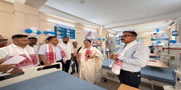 पांडु एफआरयू में मुफ्त डायलिसिस केंद्र का उद्घाटन