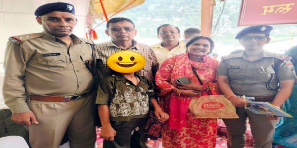 नंदा-सुनंदा महोत्सव में पुलिस की तत्परता से दो बच्चियां परिजनों से मिलाई गईं, गुम मोबाइल भी वापस मिले