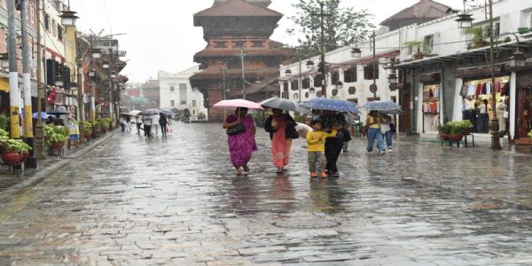 बंगाल की खाड़ी में बने कम दबाव वाले क्षेत्र का असर शुरू, काठमांडू में दिनभर बारिश की संभावना