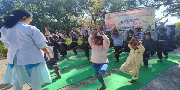 आयुर्वेदिक शिविरों में 652 लोगों का स्वास्थ्य परीक्षण