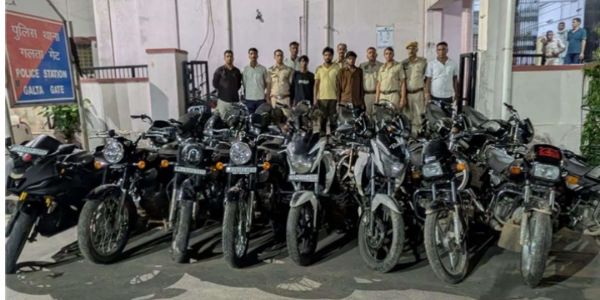 मास्टर चाबी से नई बाइक चुराने वाले गिरोह का पर्दाफाश