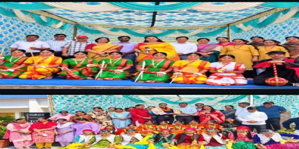 संस्कृत प्रतियोगिता में विद्यार्थियों ने दिखाई प्रतिभा